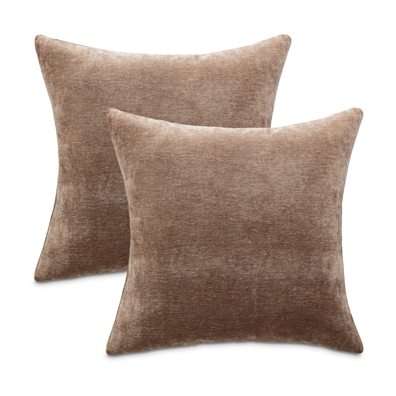 The Smith Square Pillow Cover & Insert, Truffle