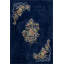 Tapis à motif floral antique en laine Art Deco