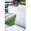 Stacking Patio Dining Armchair with Cushion