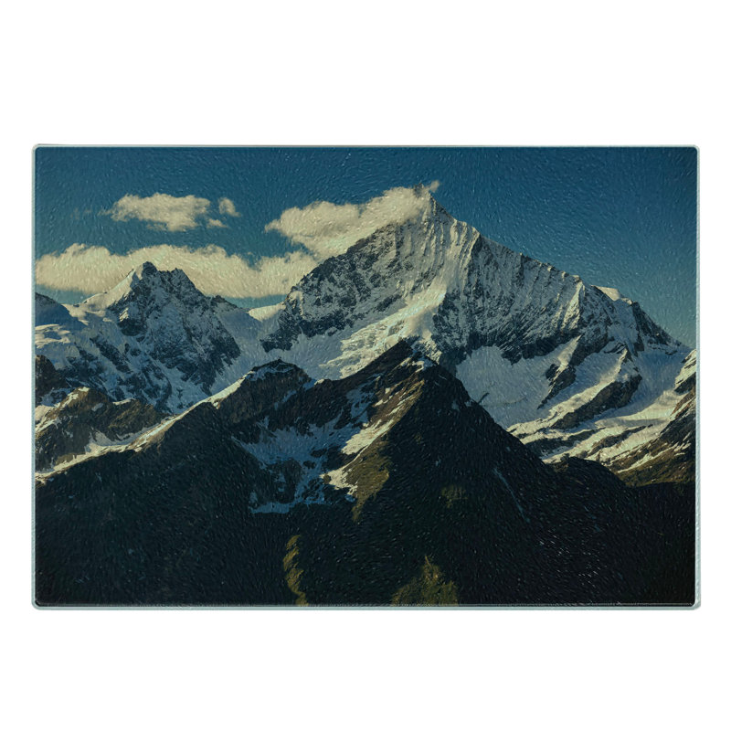 Planche à découper en verre trempé Ambesonne