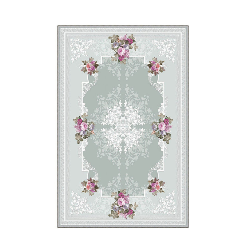 Elegant Hall Carpet, 31.5 x 78.7 inches | 100% Polyester, 0.4 inch Pile Height | Antibacterial, Non-Slip PVC Felt Dot Underside | Machine Washable, Durable Woven Design | Perfect for Entryways & Living Spaces