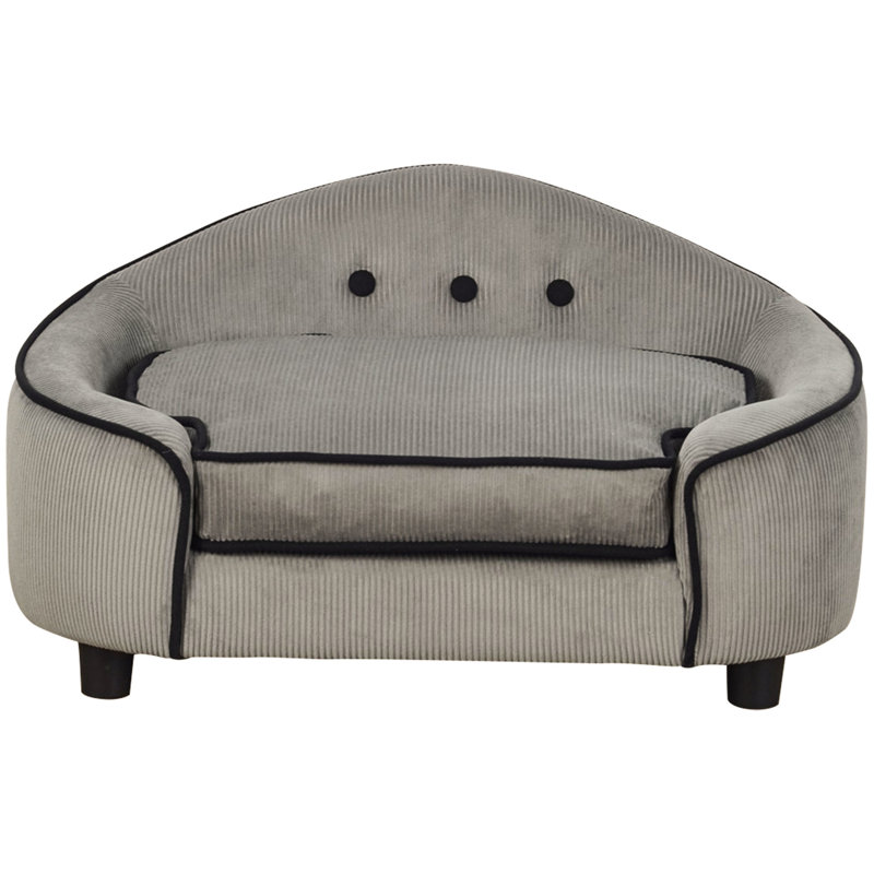 Quintin Orthopedic Linen Pet Bed