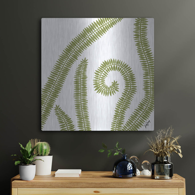 «Curly Fern» par Trish Sierer, H 24 po x l 24 po
