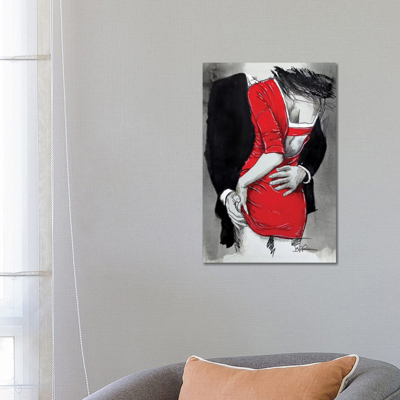 Ready by Loui Jover - Wrapped Canvas Print, 30.48 cm H x 45.72 cm W