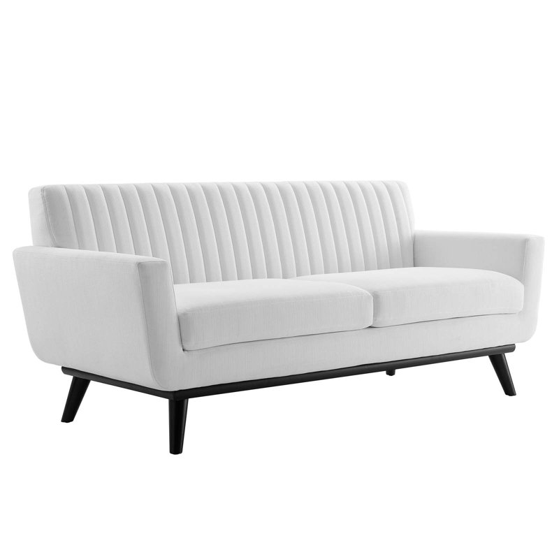 Causeuse Engage, Polyester blanc