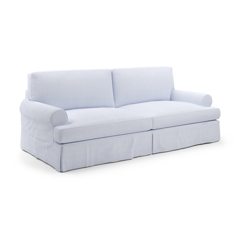 Canapé Studio 3, 4, H 35 po x l 108 po x P 40 po, Blanc