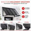 Awntech Houstonian Standing Seam Metal Fixed Awning-28213106-126123790-28213362