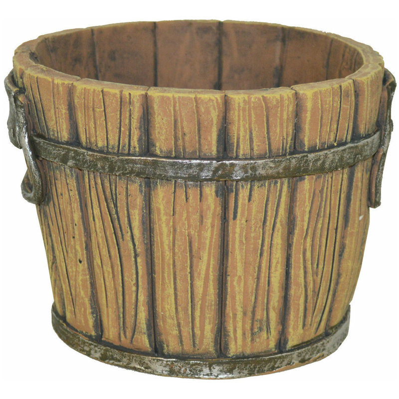 Clintwood Resin Bucket Flower Plant Pot