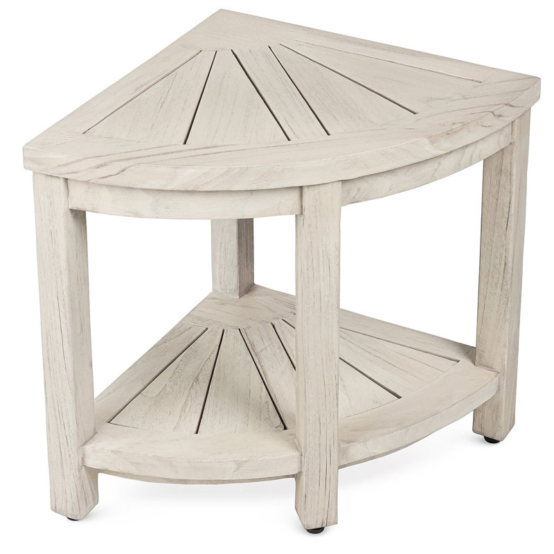 Banc de douche en teck Cosima