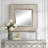 Wood Square Wall Mirror