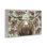 «Longhorn with Magenta Blooms», estampe numérique, design par Sara G. Designs