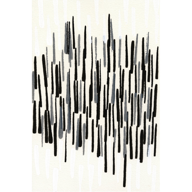 Tonal II by Jodi Fuchs - Painting, 122 cm H x 81 cm W, Black Floater Framed