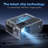 Mini Projector Portable Phone Projector, 1080p Supported Small Movie Projector, Compatible With Android/ios, Tv Stick, Laptop, Hdmi/usb Interface