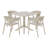 4-Person Outdoor Square Dining Set-942676730