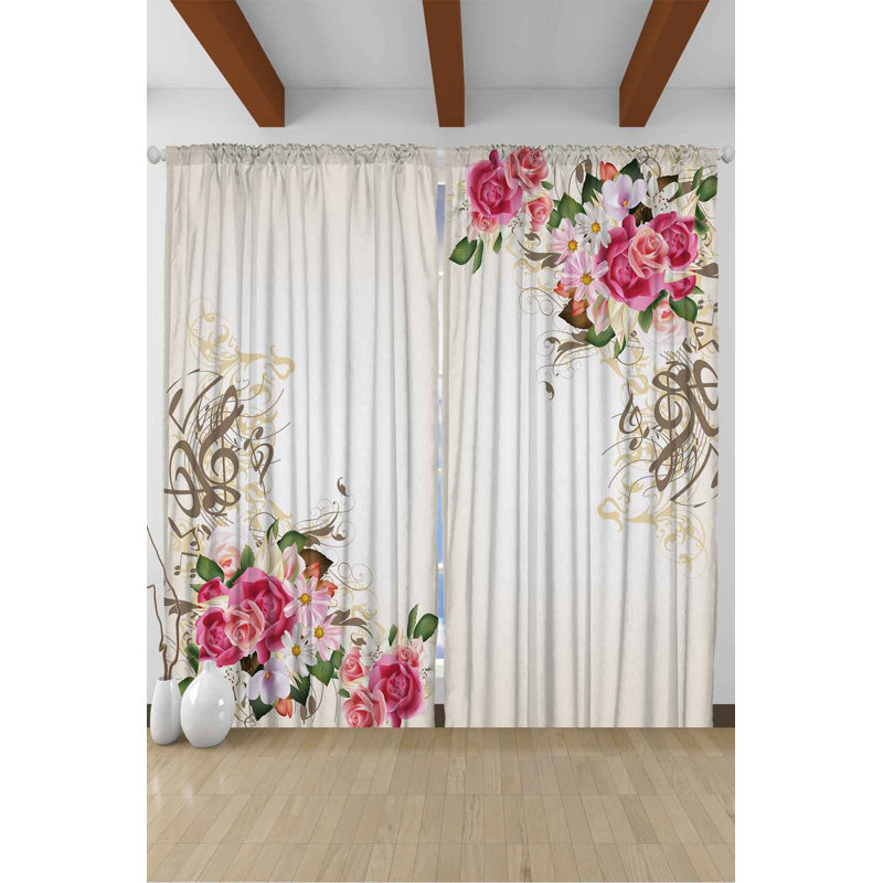 Curtain, 90" W x 108" L