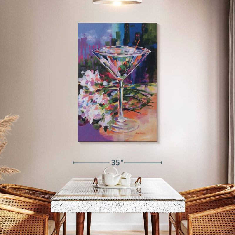Yarlin N.Y. Martini, 48" H x 32" W
