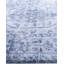 Tapis moderne blanc noué à la main de conception unique 8 pi 3 po x 10 pi 6 po Modern
