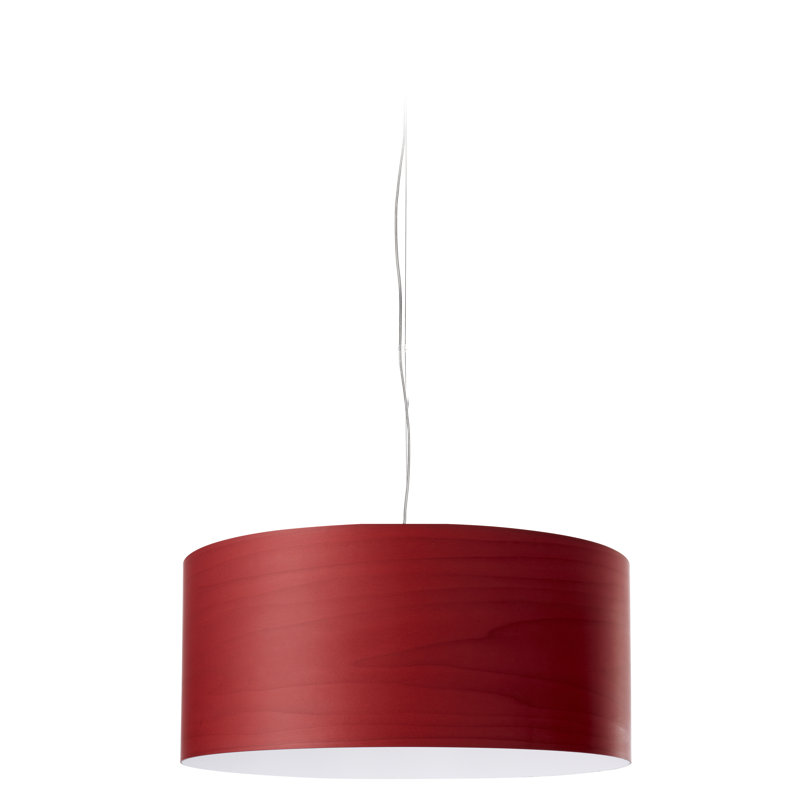 Gea LED Pendant, Red, 2700K LED