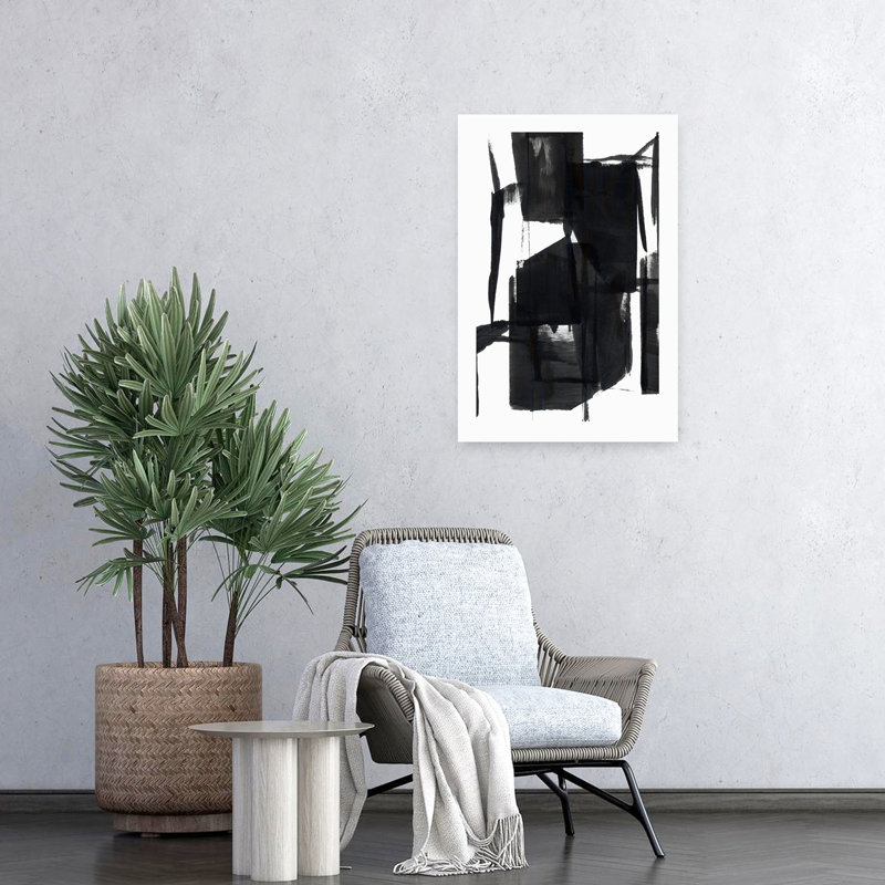 Art contemporain contemporain abstrait géométrique, H 24 po x l 16 po