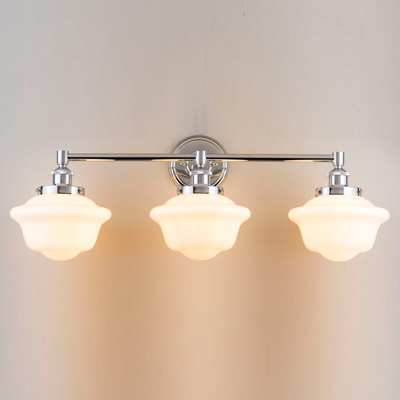 Breakwater Bay Sille 3 - Light Dimmable Vanity Light & Reviews | Wayfair