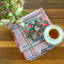 6 Napkins Blumen Orange