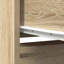 Highboard 29.5X34x119.5 Cm Engineered Wood-737858966