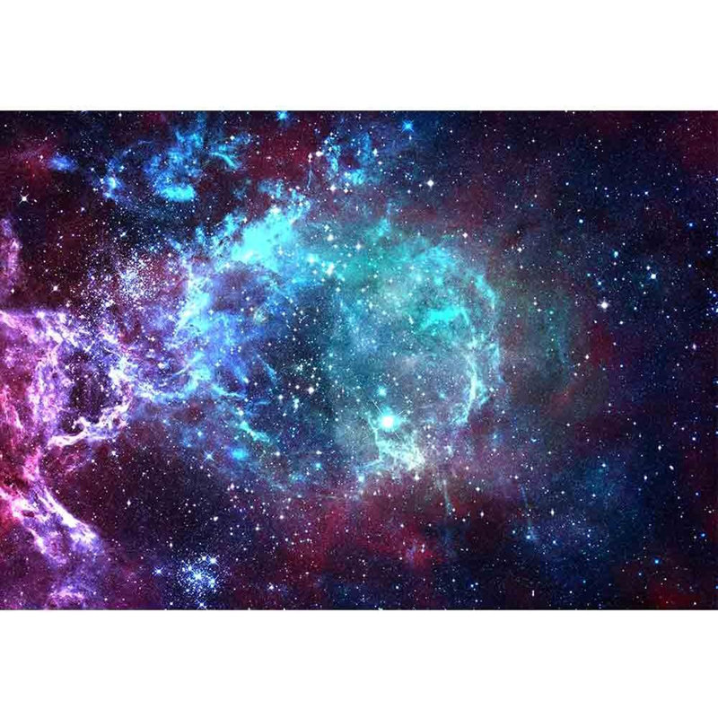 Papier peint transparent Planète dans l'espace extra-atmosphérique Galaxy, L 100 po x l 144 po
