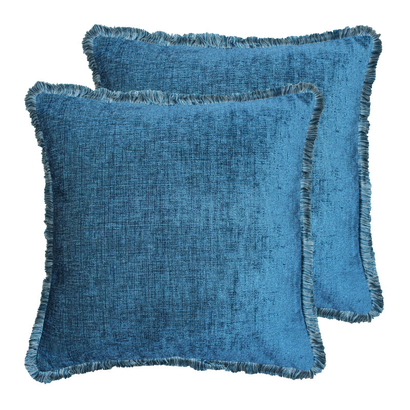 Boatright Square Cushion, Teal