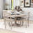 Kyjaun 4 - Person Extendable Dining Set