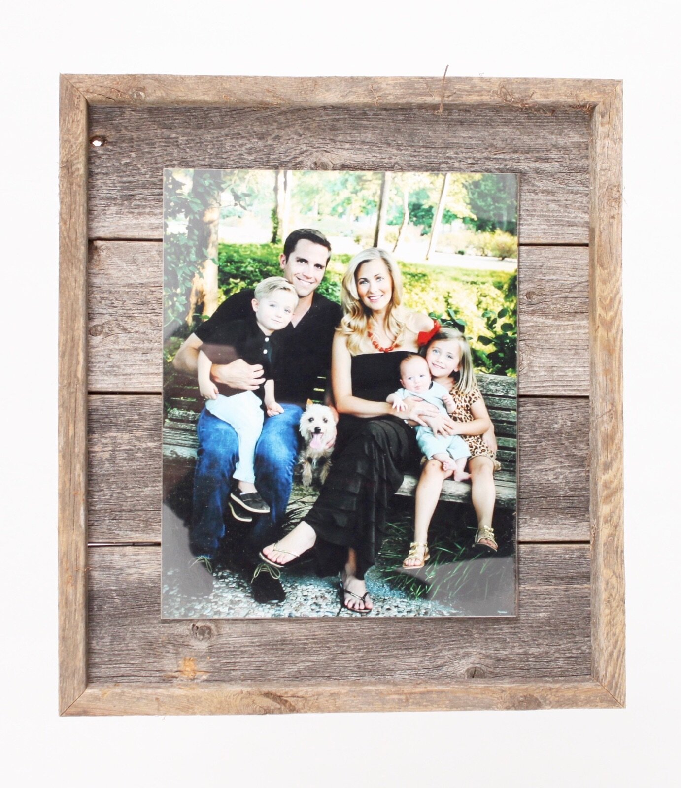 BarnwoodUSA Rustic Wedding Signature Picture Frame, Farmhouse