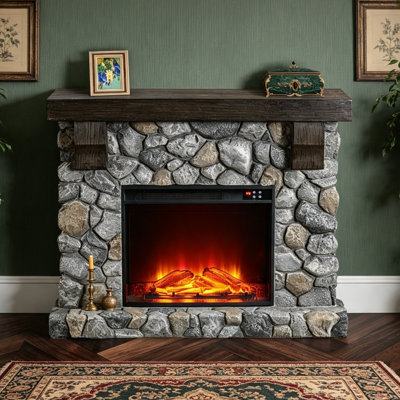 Troy 45'' W Electric Fireplace