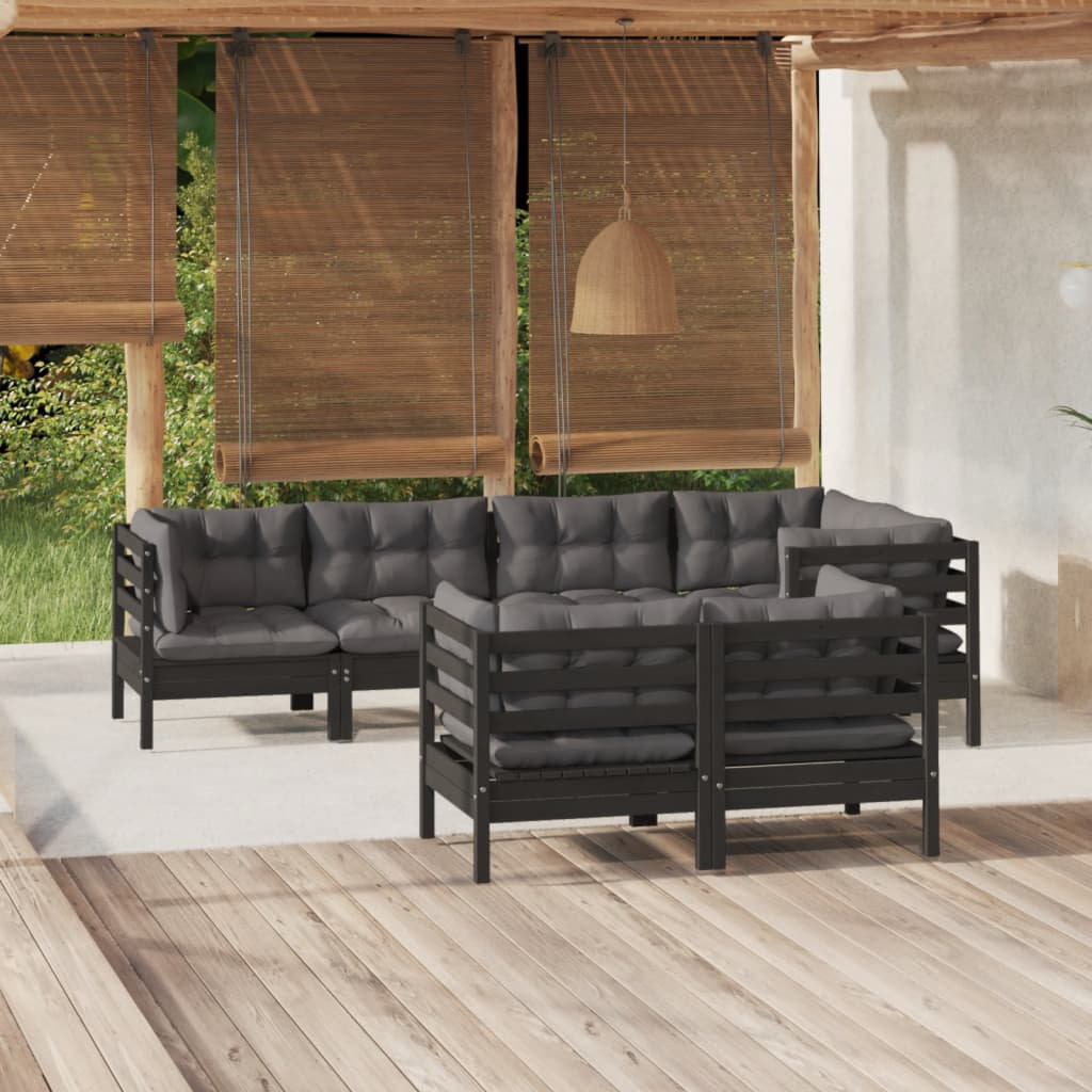 Gartensofa Jayed mit Kissen