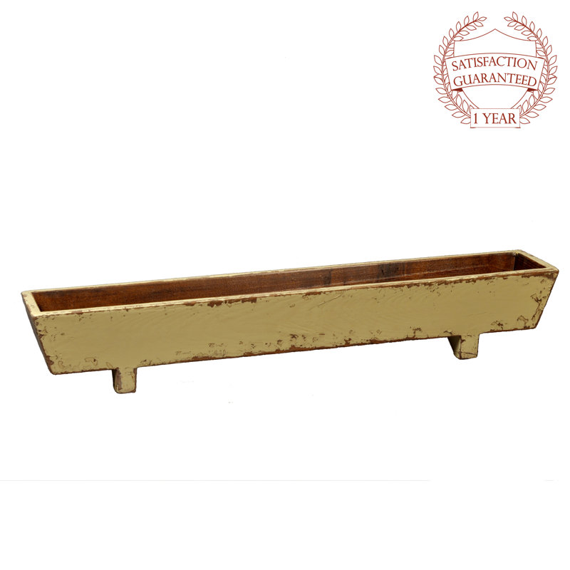 Pot à fleurs surélevé en bois Magar, Beurre