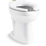 Highcliff Ultra Floor-Mounted Top Spud Flushometer Bowl