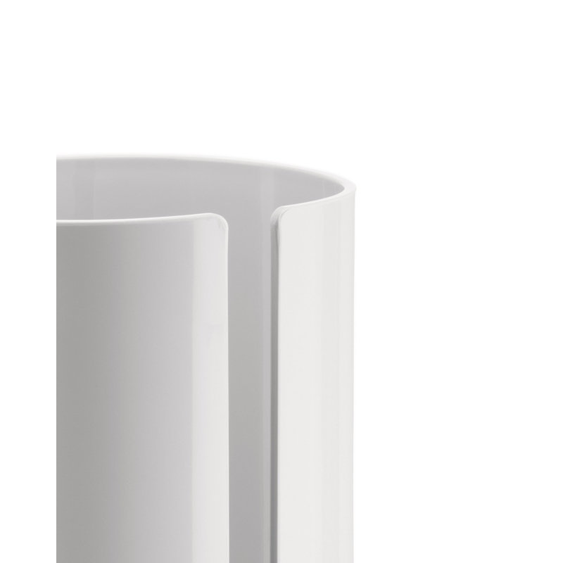 Birillo Toilet Paper Roll Container, White
