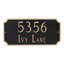 Standard Princeton Two Line Address Plaque Sign-1955985980-1954690240