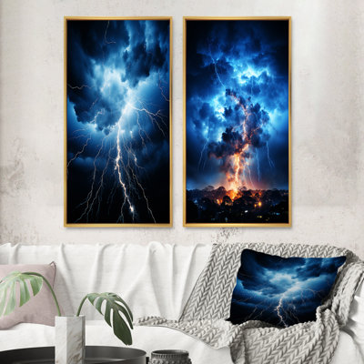 «Lightning Electrifiant Moment» 2 pièces
