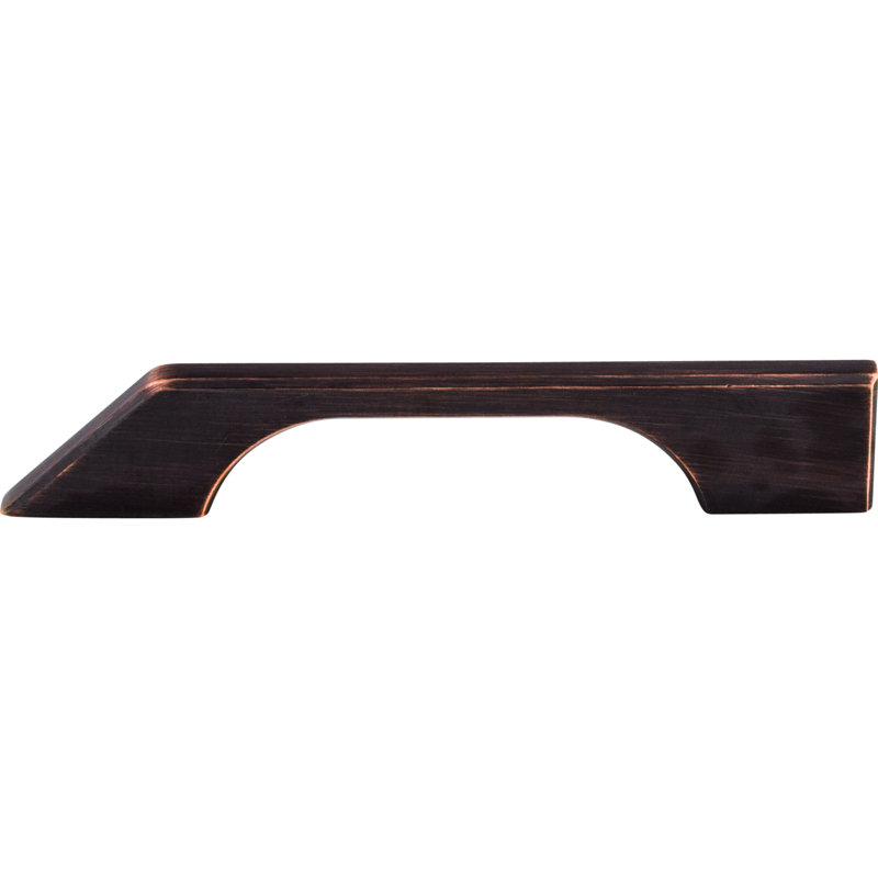 Tapered 5" Center to Center Bar pull, Pewter Antique, 5" Center to Center