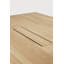 Geometric 123.5'' Solid Wood Rectangle Conference Table