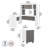Echo 4 Piece Computer Desk Office Set-1164752036