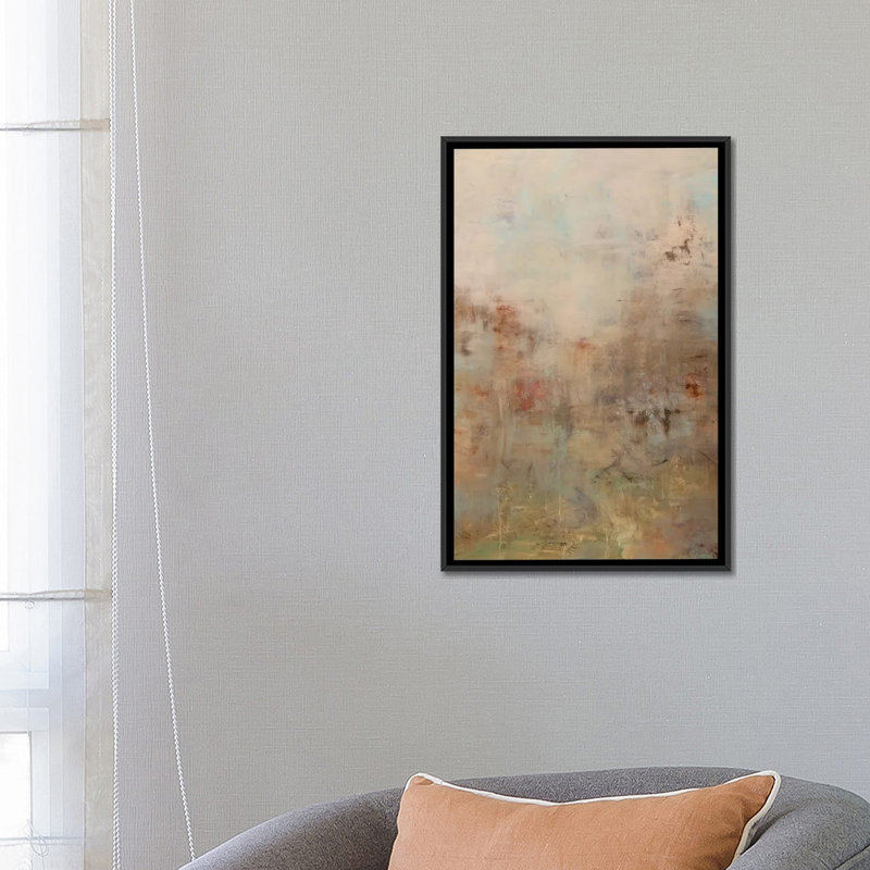 «Swiger Silence», impression sur toile, H 26 po x l 18 po x P 1,5 po, Toile avec cadre noir, Pas de tapis