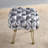 16" Wide Velvet Square Ottoman-84924228