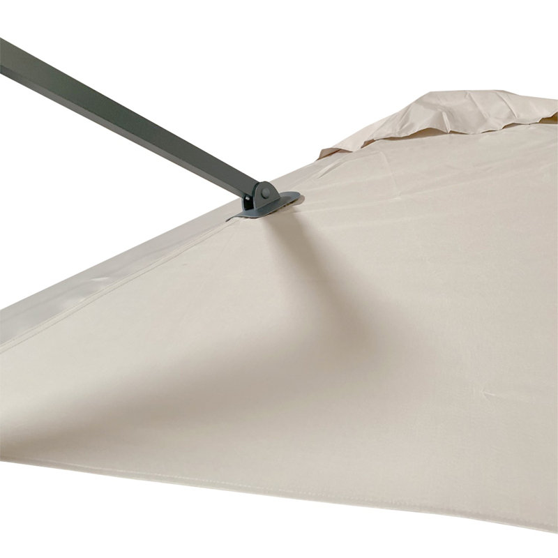 Beige 10' x 10' UV-Protected Retractable Canopy Replacement