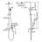 Complete Shower System with Rough in-Valve