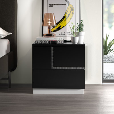 21.4'' W Solid Wood Nightstand