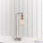 Moxee 45.3Cm Silver Arched Table Lamp Set