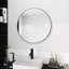 Grand miroir circulaire 24 po
