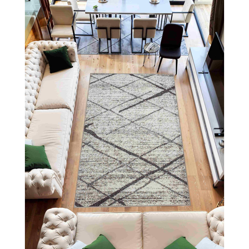 Menchaca Rug DESIGN 9917 - Grey, Rectangle 7'11" x 10'10"