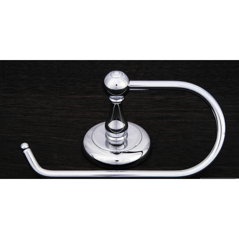 Porte-papier hygiénique de style européen fixé au mur PL Series, Chrome