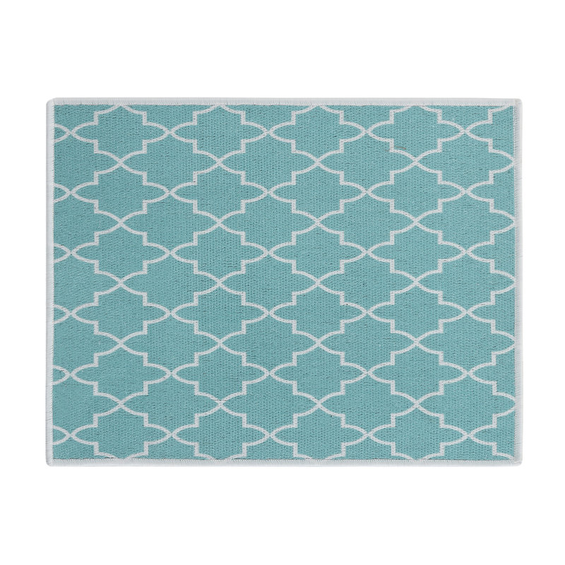 Tapis de séchage super absorbant, Turquoise